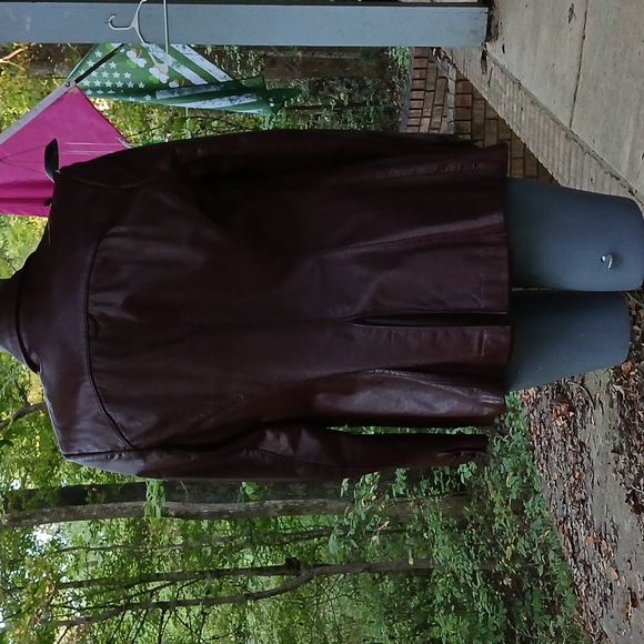 Etienne Aigner leather blazer - Picture 13 of 13